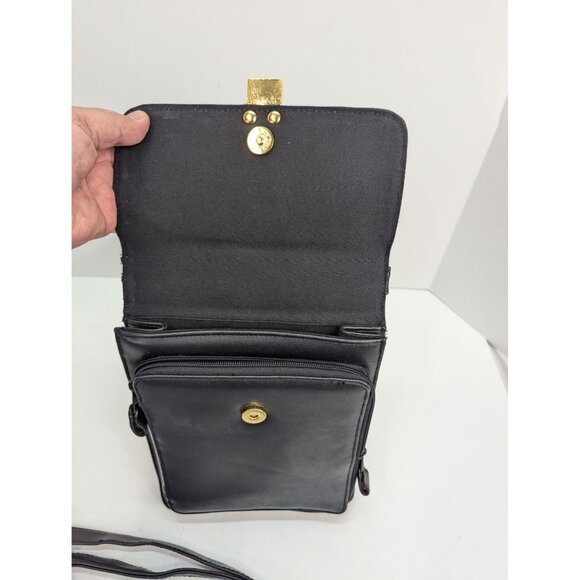 Kathie Lee Collection Black Handbag Crossbody Bag Style KL7306084V - Picture 6 of 10